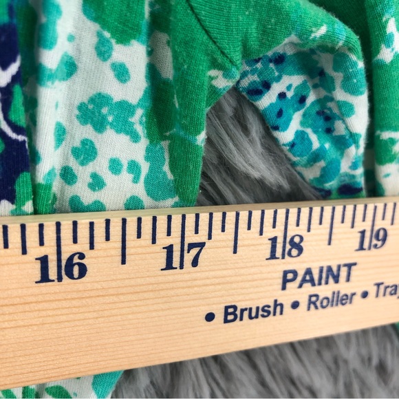 Cabi Blouse Womens Medium Faux Wrap Animal Print Top - Picture 5 of 9